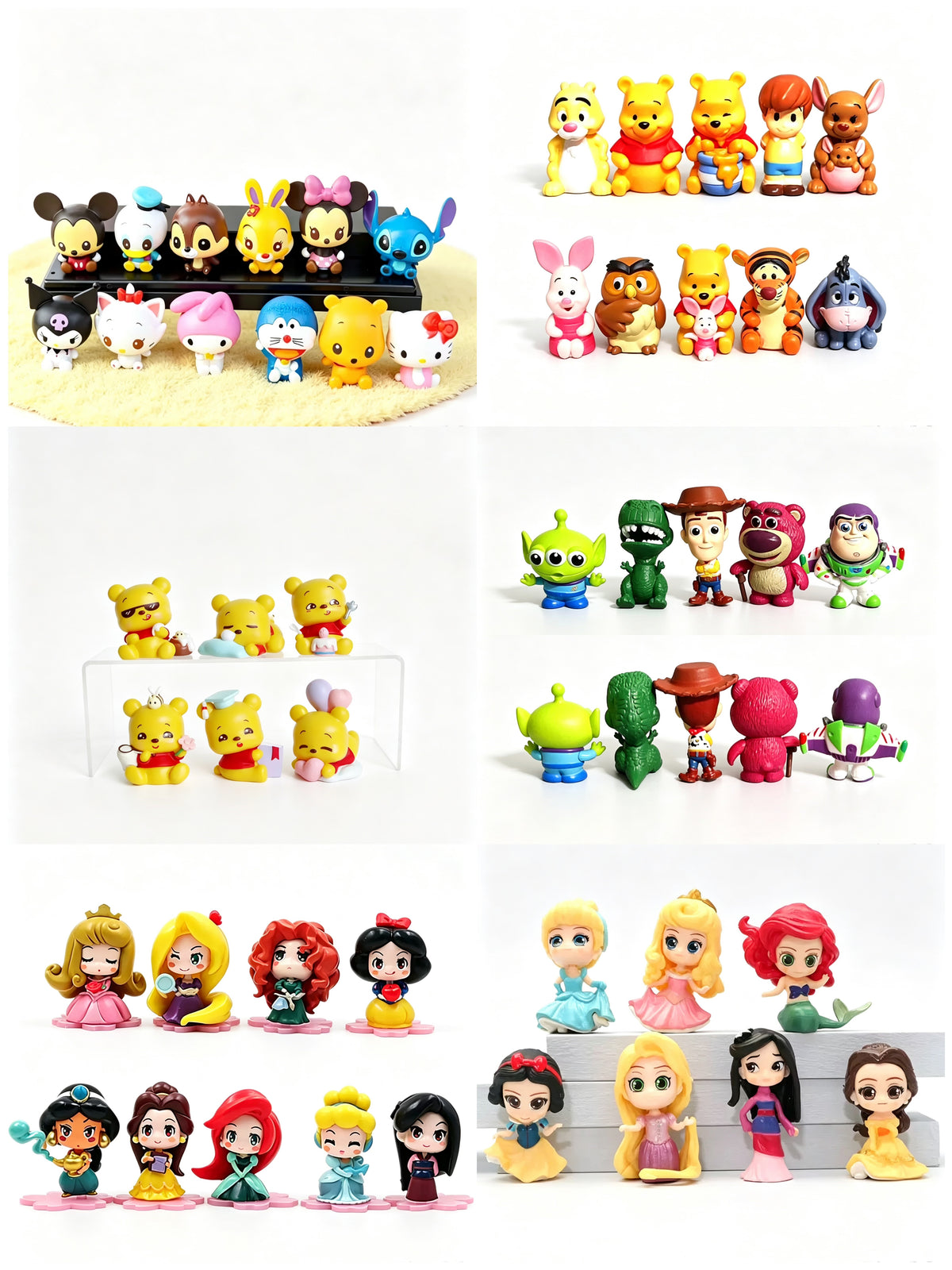 Mix Cartoon Figurine -(open in live)