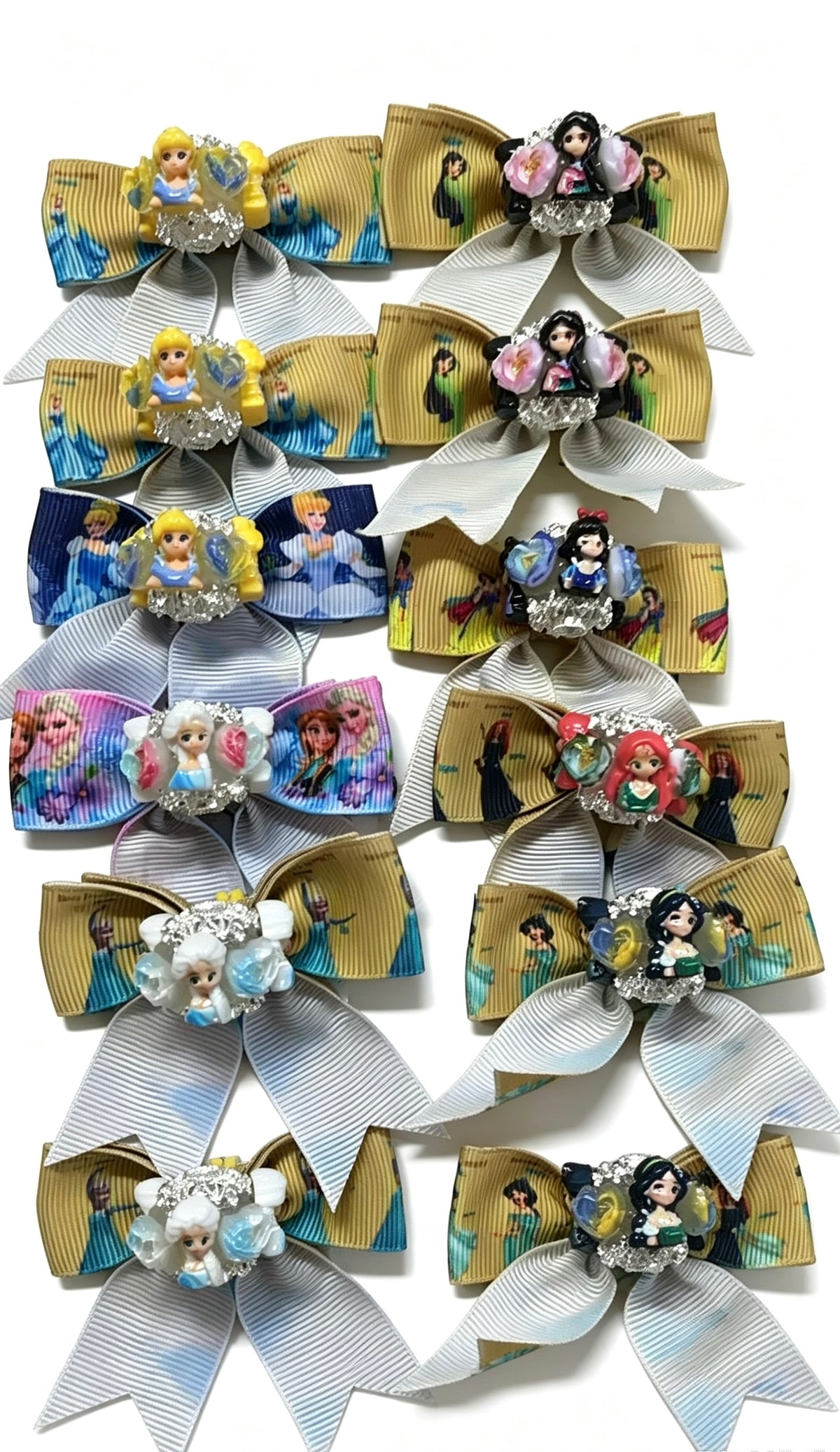 Mix Cartoon Character Bow Beads