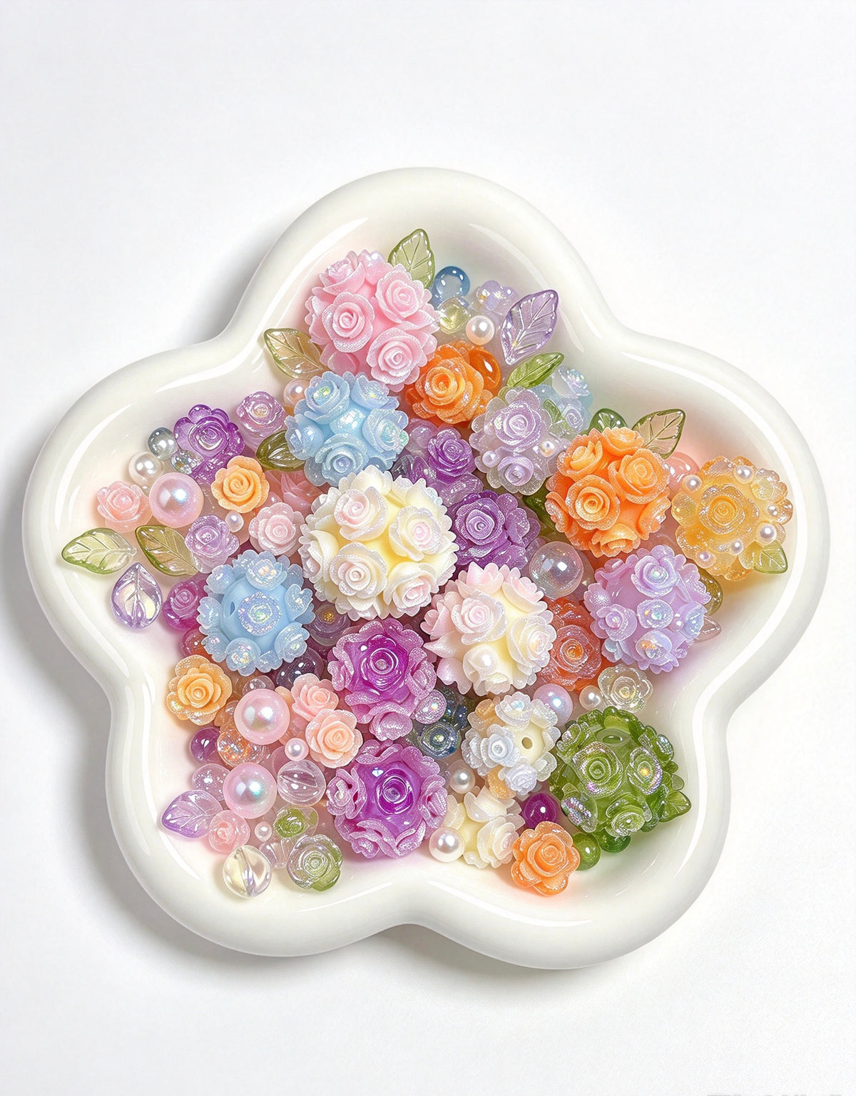 Mix Flower Bead-（open in live）